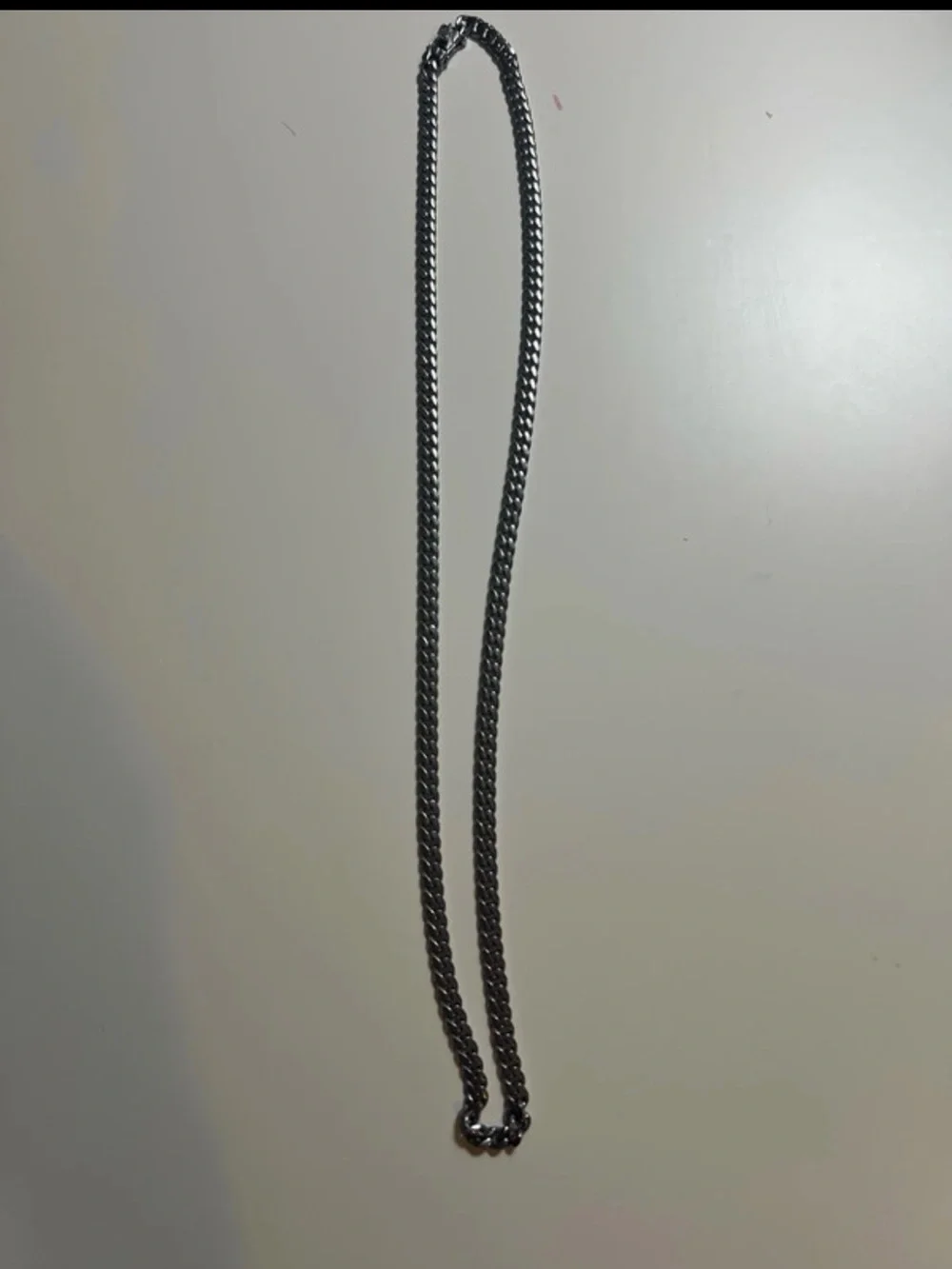 Silver necklace paid over $200